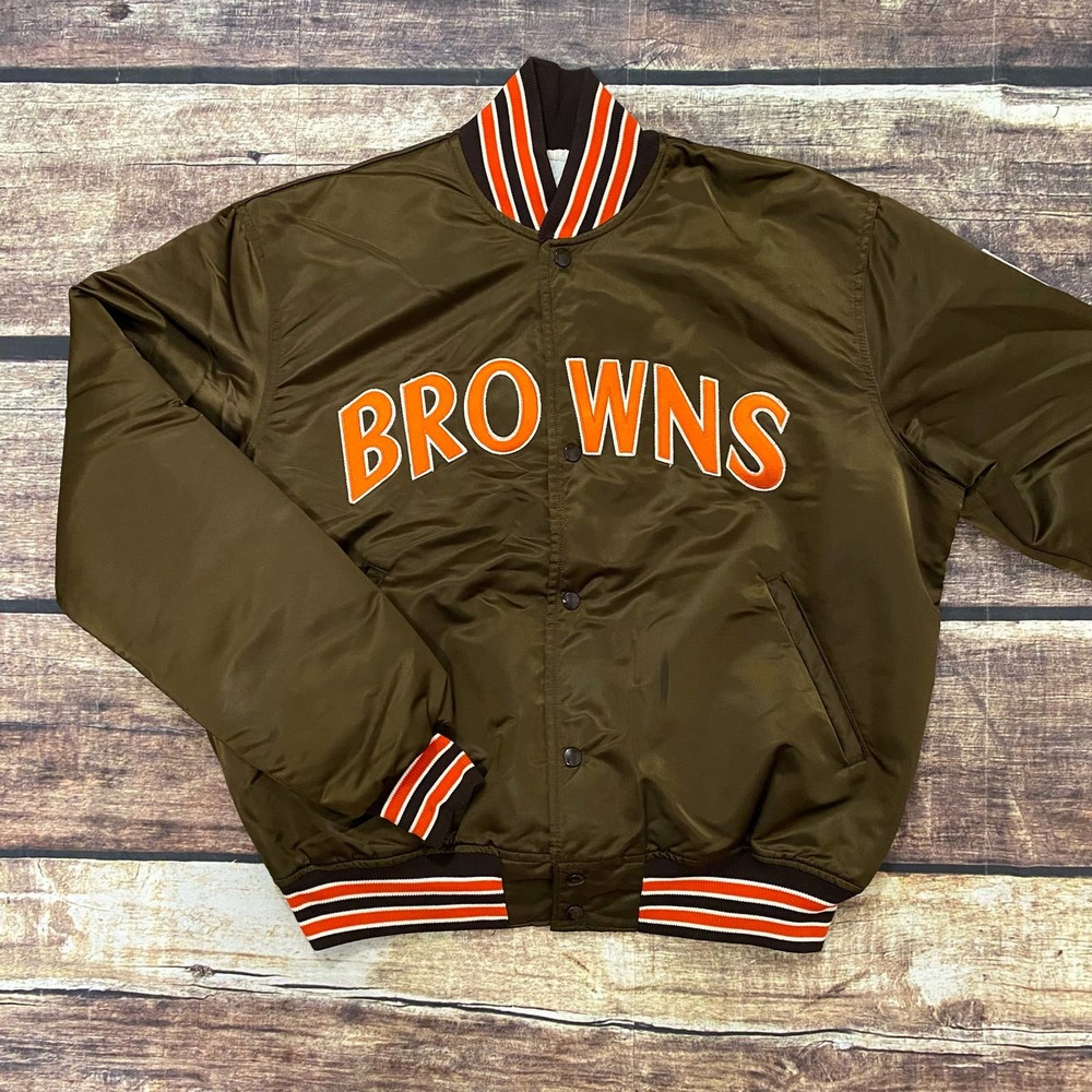 ❌SOLD❌ Vintage Cleveland Browns STARTER Pro Line Jacket XL Stitched NFL Football